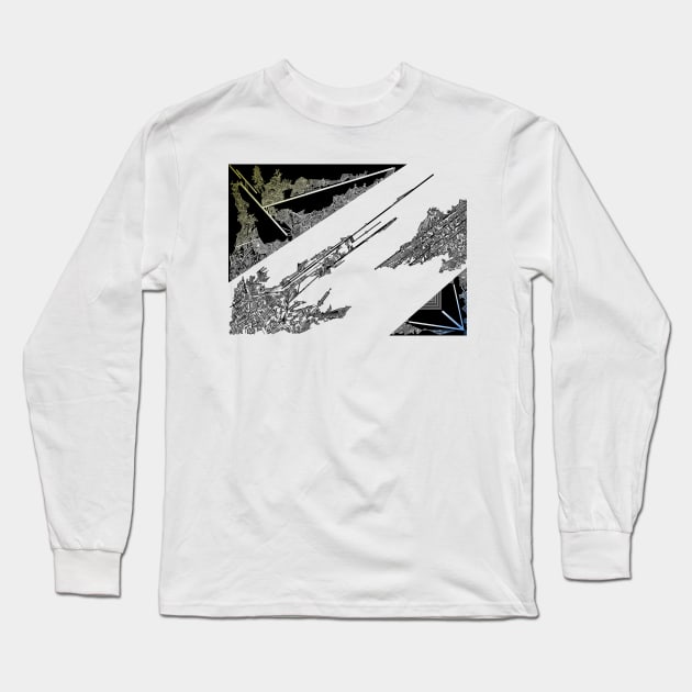 Dogfight Long Sleeve T-Shirt by KolenskArt